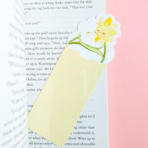 Daffodil Hug Szn Bookmark - Soft Glow