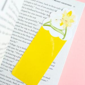 Daffodil Hug Szn Bookmark – Sunny Shine an Ateu Studio Original design